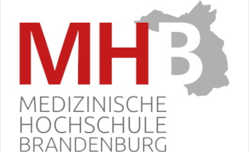 Logo Medizinische Hochschule Brandenburg, MHB.